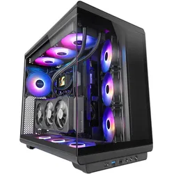 Mars Gaming MC-REV (ATX, mATX, Mini-ITX), PC Gehäuse, Schwarz