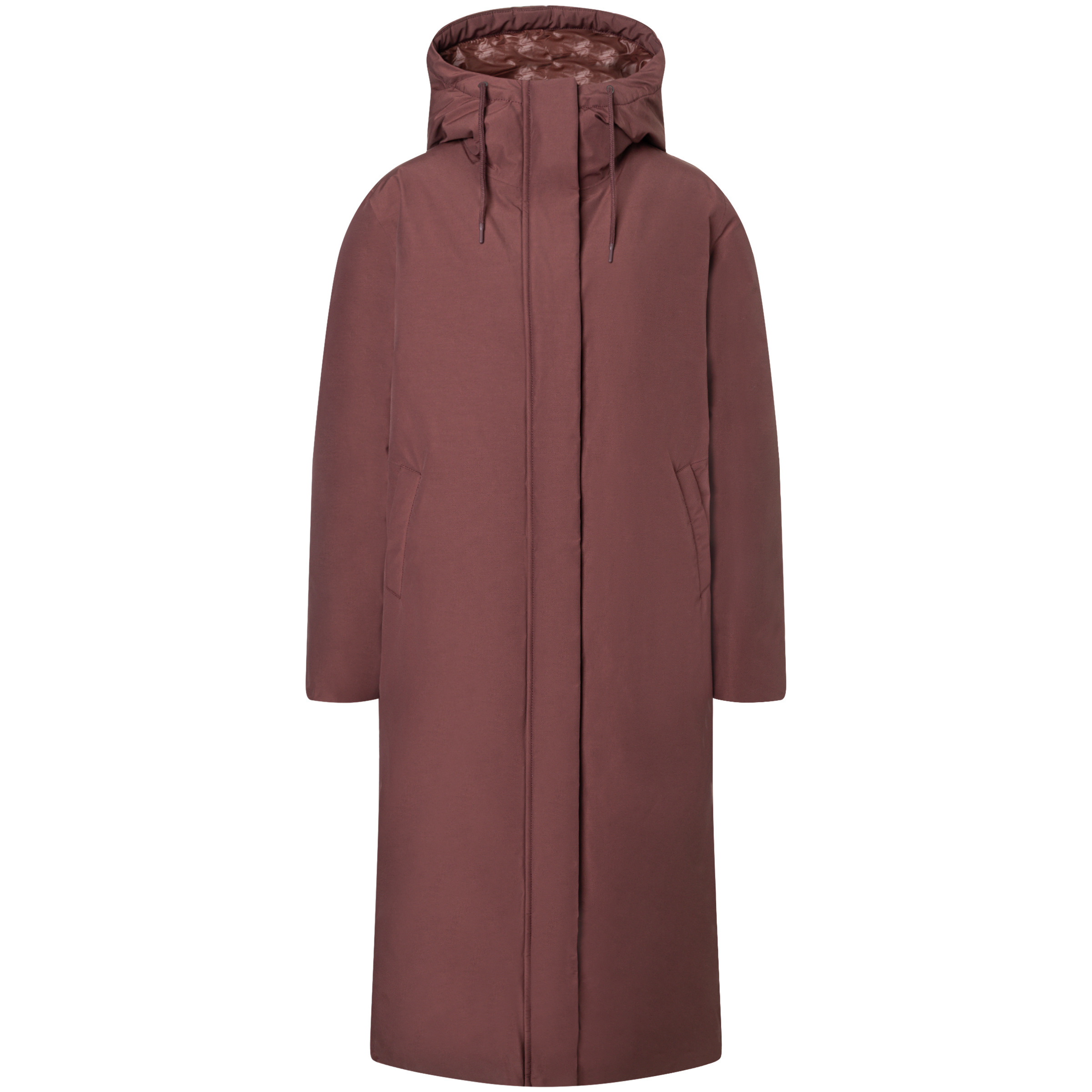 LangerChen Mantel Damen Winterjacke lila Größe M Lifestyle Wasserabweisend