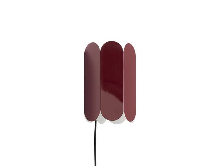 Hay - Applique avec prise Arcs - Rouge - Acier - Designer Muller Van Severen