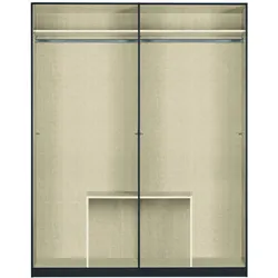 Korpus LIVIN LISSABON (BHT 181x229x52 cm) - braun - BHT 181x229x52 cm