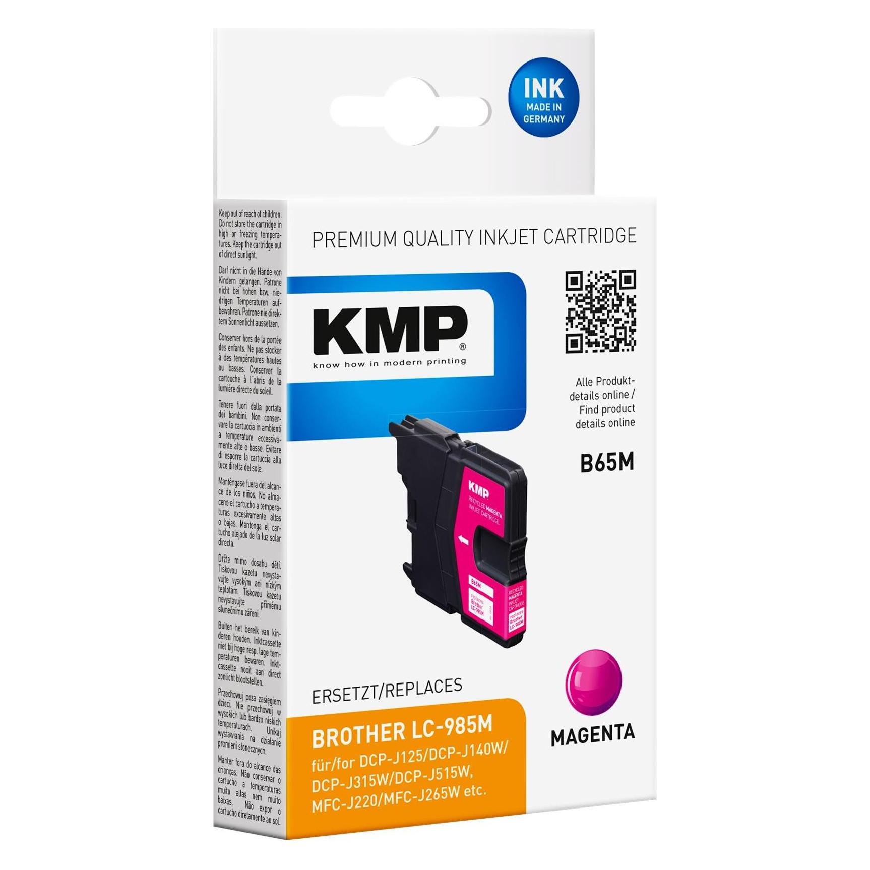 KMP B65M - 4.5 ml - Magenta  (M) (1523,4006)
