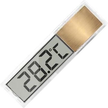 Inspired Deals Smart LCD Aquarium Thermometer With Wireless Sensor For Fish Tanks And Aquariums gold