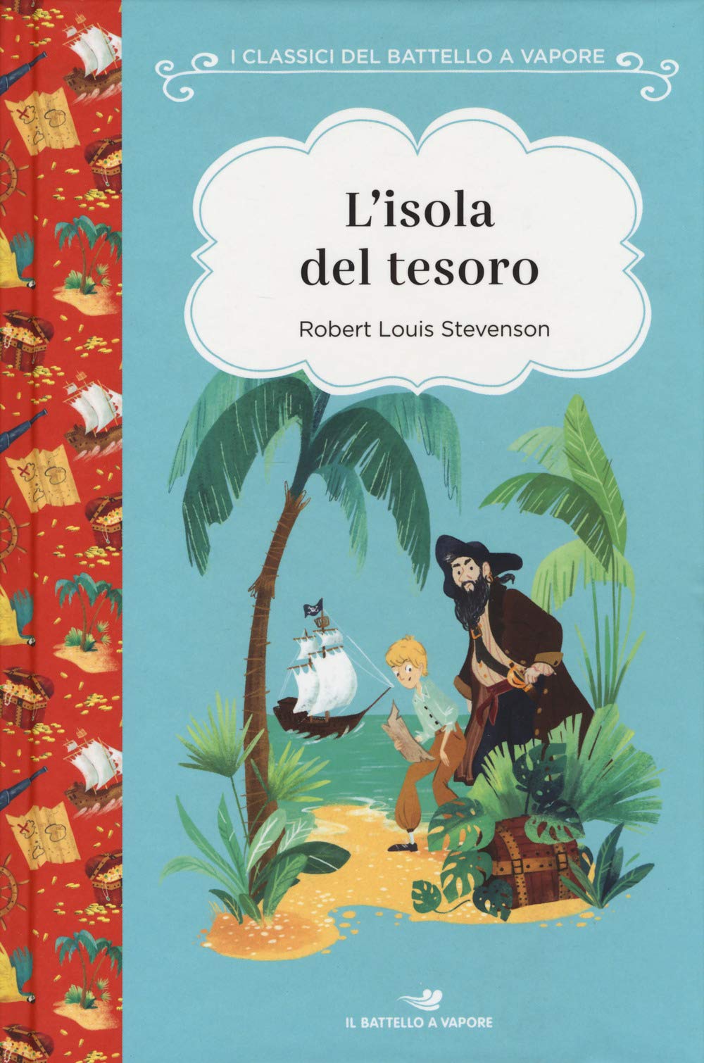 Stevenson, Robert Louis - L'isola del tesoro. Ediz. ad alta leggibilità (I classici del Battello a vapore) - Preis vom 11.10.2026 03:10:56 h