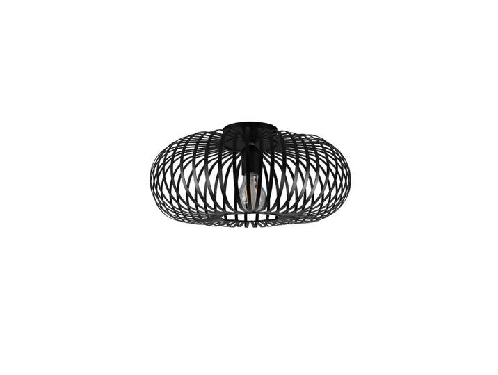 Trio Leuchten Deckenleuchte, Schwarz, Metall, 40x17x40 cm, Lampen & Leuchten, Innenbeleuchtung, Deckenlampe, Deckenlampen