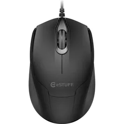 Gearlab G120 Optical USB Mouse (Kabelgebunden), Maus, Schwarz