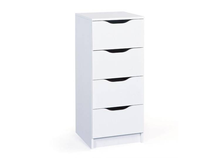 ebuy24 Kommode Weiß, 41x91x40 cm, Kleinmöbel, Kommoden, Kommoden