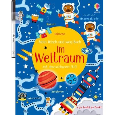 Mein Wisch-und-weg-Buch: Im Weltraum, Taschenbuch von Kirsteen Robson, Usborne
