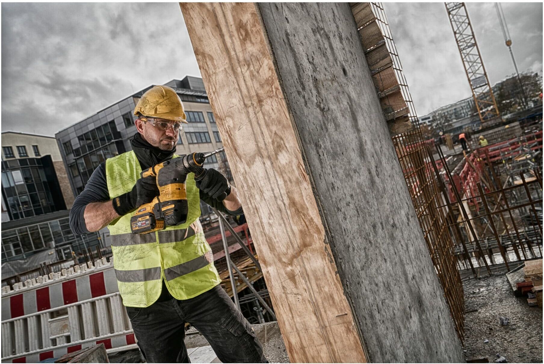 DeWalt DCH333X2-QW Flexvolt Akku-Kombihammer SDS-plus, 54V)