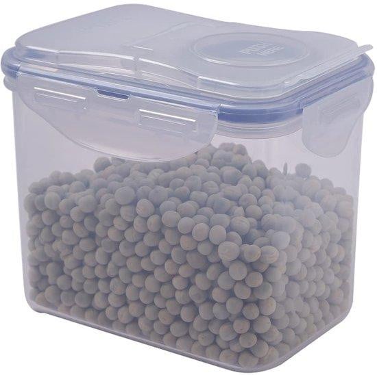 Benza Ibenzoa luchtdichte multifunctionele opbergdoos, 1 liter, transparant, BPA-vrij polypropyleen