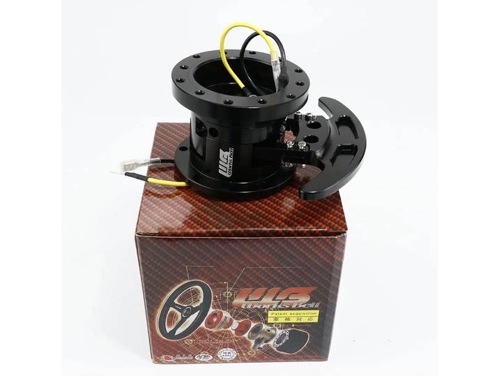 WORKS BELL GTC – Kit de moyeu à dégagement rapide pour volant de course, adaptateur à 90 degrés, Kit Boss Snap Off