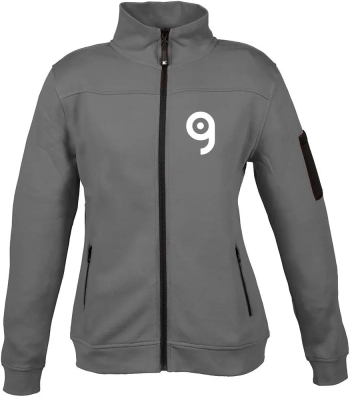 Felpa Giacarta Lady donna, zip lunga regular fit Personalizzate o neutre JRC