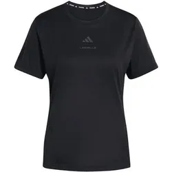 ADIDAS Damen Shirt Les Mills Grafik, Größe XS in Schwarz Schwarz