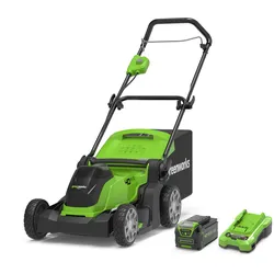 Greenworks 40V Rasenmäher 41cm - 4Ah Akku