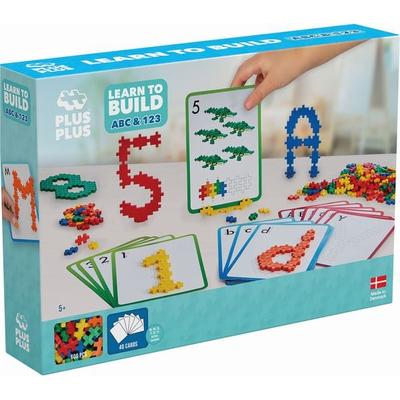PLUS PLUS - 600 Kreativ Bausteine ABC & 123