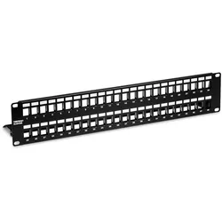 Trendnet TC-KP48S Patchpanel (Blindblech), Server Zubehör, Schwarz