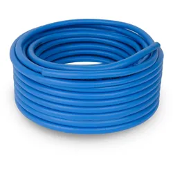 EBERTH Druckluftschlauch 10 m, 6x11 mm, 20 bar, Gewebeschlauch für Kompressor, ohne Kupplung, Druckluft Zubehör