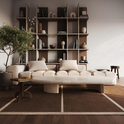 Nuloom Evanya Mid-Century Geometric Rug