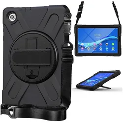 eSTUFF ES681900-BULK Tablet-Schutzhülle (10.1 Zoll) Cover (Lenovo Tab M10 (2. Gen)), Tablet Hülle, Schwarz