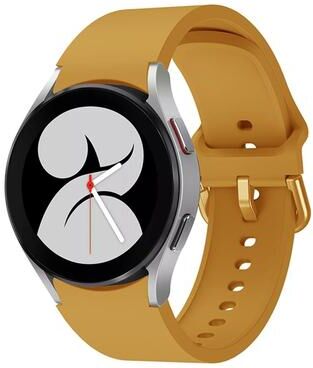 Everyday Crate Samsung Galaxy Watch 5 5 Pro Silicone Watch Band Soft Adjustable Replacement Strap With Colorful Buckle yellow