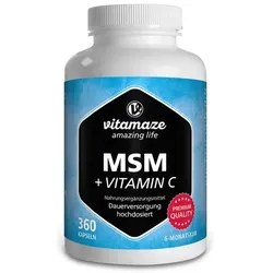 MSM HOCHDOSIERT+Vitamin C Kapseln 309,6 g