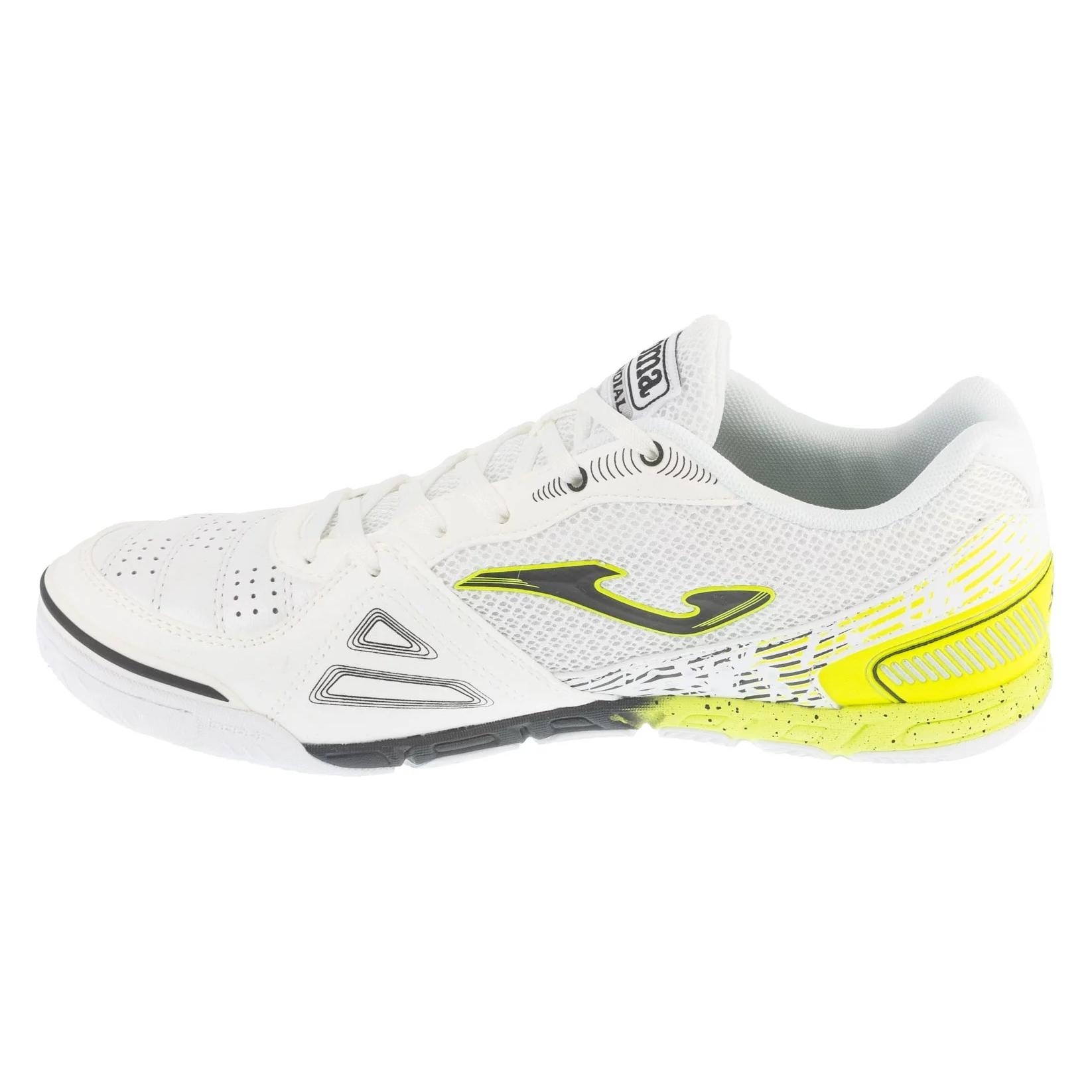 Joma Hallenfussballschuhe für Erwachsene Sport Mundial 2502 Weiss (45) (MUNW2502IN)