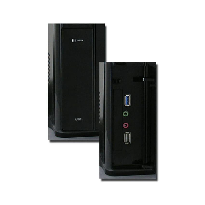 LC-Power LC Power PC Gehäuse LC-1400MI Micro-ATX schwarz