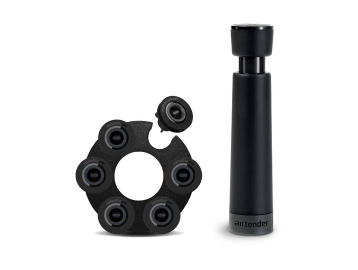 Airtender Airtender vacuüm wijnstopper geschenkset 6 stoppers