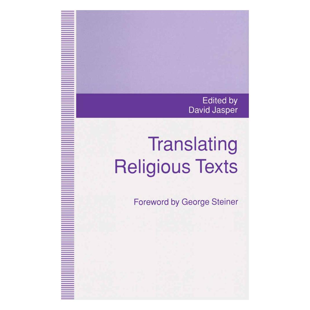 Springer Translating Religious Texts (Englisch, Softcover, D. Jasper) (55817041)