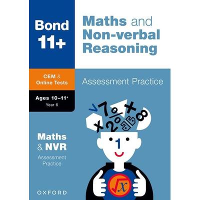 Bond 11+ CEM Maths & Non-verbal Reasoning Assessment Papers 10-11+ Years (for Cambridge Select Insight), Taschenbuch von Alison Primrose,Bond 11,