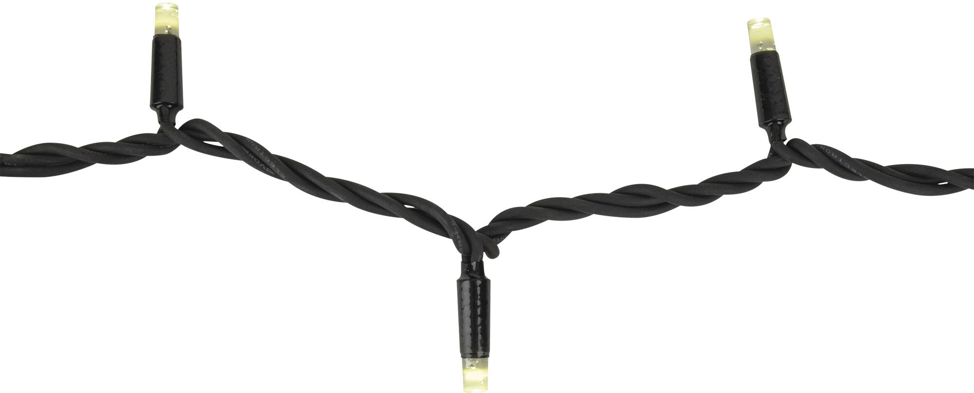 Showtec Led-Gummikette Mit Statischen Lichtern, Schwarz – 100 Leds – 10 M