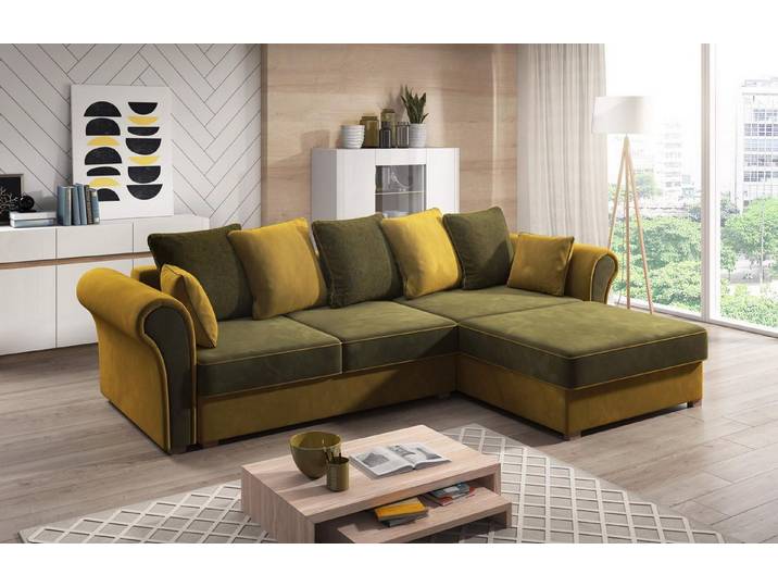 Xlmoebel Ecksofa Designer Wohnlandschaft in L-Form mit hoher Polsterung und Komfort, Ecksofa, Hergestellt in Europa