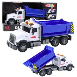 Kipper LKW Umzugskarton Lichter Sounds Blau