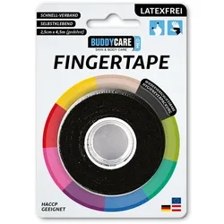 FINGERTAPE latexfrei BUDDYCARE MED schwarz 1 St