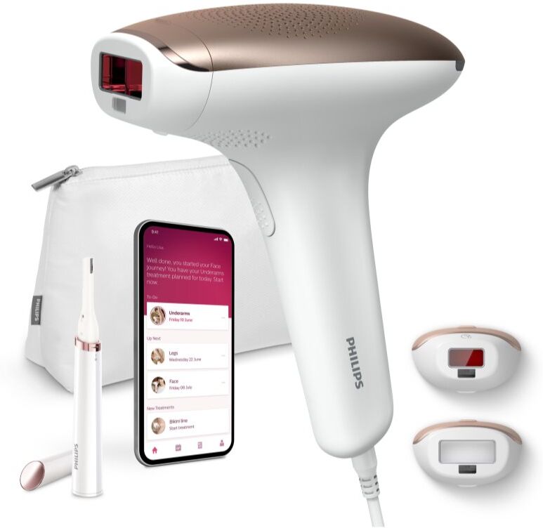 Philips Lumea IPL 7000 BRI921/00 épilateur IPL corps, visage, bikini et aisselles + tondeuse de précision 1 pcs