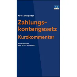 Zahlungskontengesetz, Ratgeber von Christian Koch, Silke Wollgarten