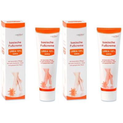 Urea 10% extra basische Fußcreme 2x 2x150 ml Creme