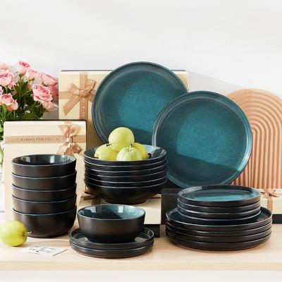 vancasso PLAYB Stoneware Kiln Change Glaze Dinnerware Set