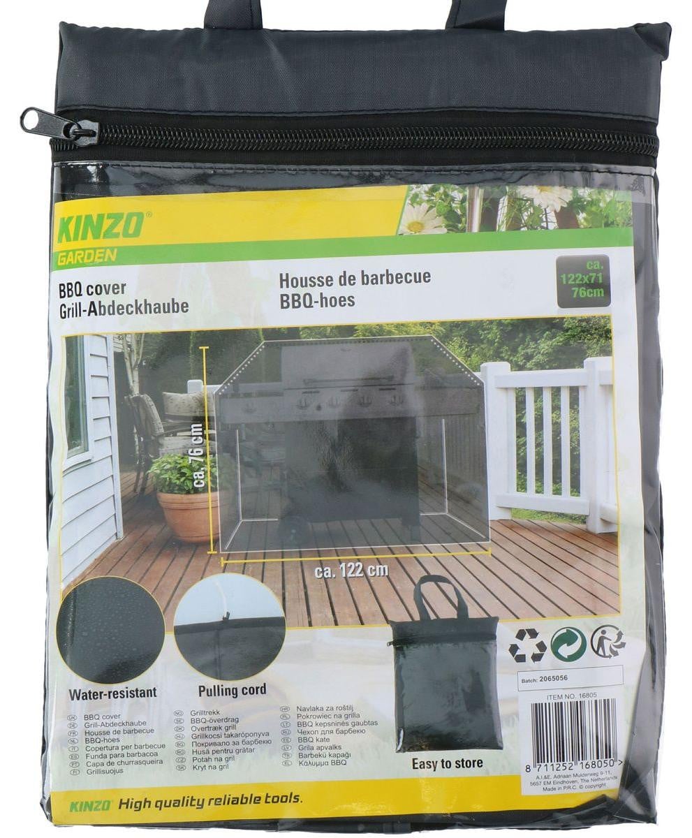 Kinzo Grillafdekking Polyester Rechthoekig B/D/H: 122 x 70 x 76 cm