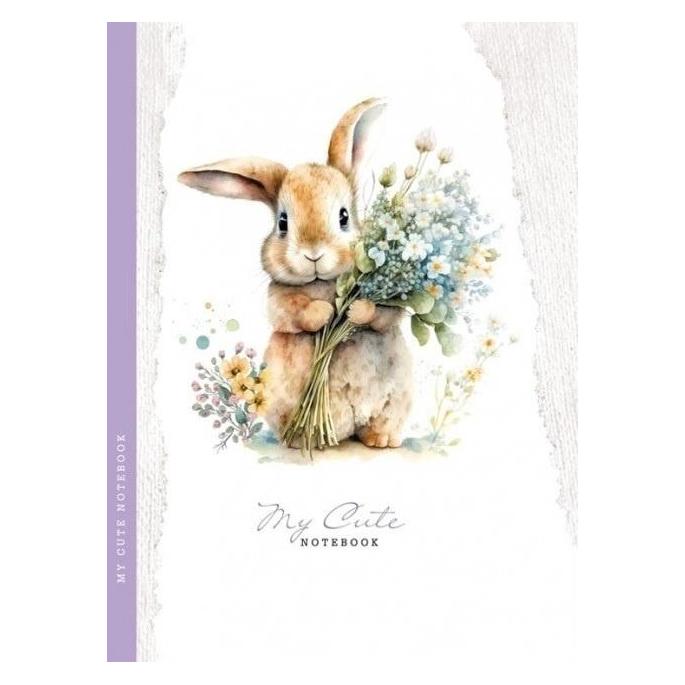 Fresh Dekoratives Notizbuch 48K Raster TW Osterhase (A6, Gepunktet, Harter Einband) (47995411)