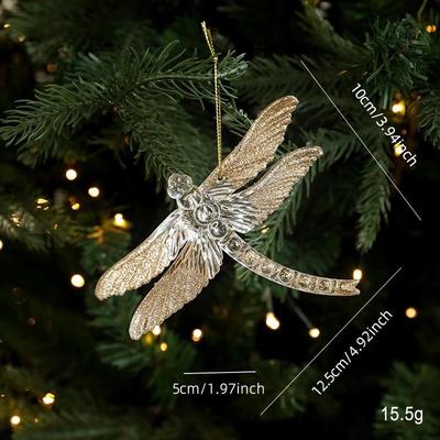 Uplift Treasures Butterfly Christmas Ball Hanging Ornament s10
