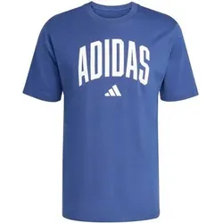 ADIDAS Herren Shirt Collegiate Lineage Graphic, Größe S in Blau Blau