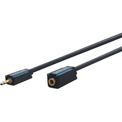 CLICK 70489 - Audio Kabel, 3,5 mm Klinkenkabel Verlängerung 5 m