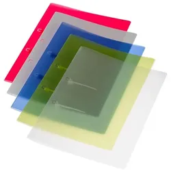 EICHNER Schlaufenhefter A4 Polypropylen (PP) 50 Blatt 10 Stück transparent, 23x31.4 cm