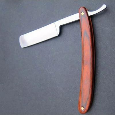 Classic Barber Beard Shaving Straight Edge Razor With Metal Wood Handle USA Style Classic Barber Beard Shaving Straight Edge Razor With Metal Wood Handle USA Style
