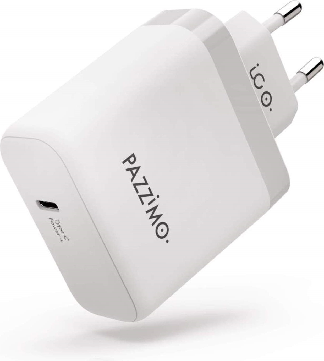 Pazzimo USB-C oplader met Power Delivery, 3A, wit