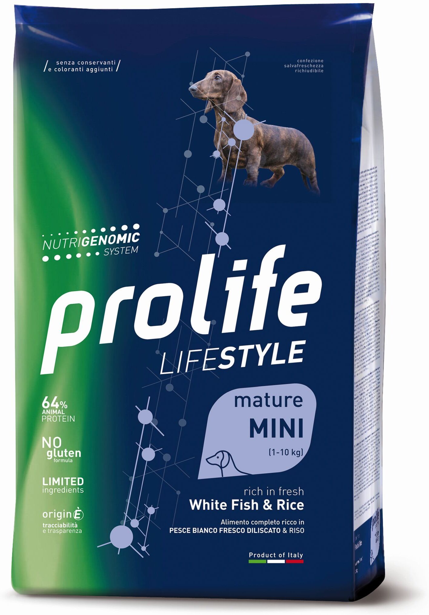 Zoodiaco Prolife Dog Life Mat Fish 600g