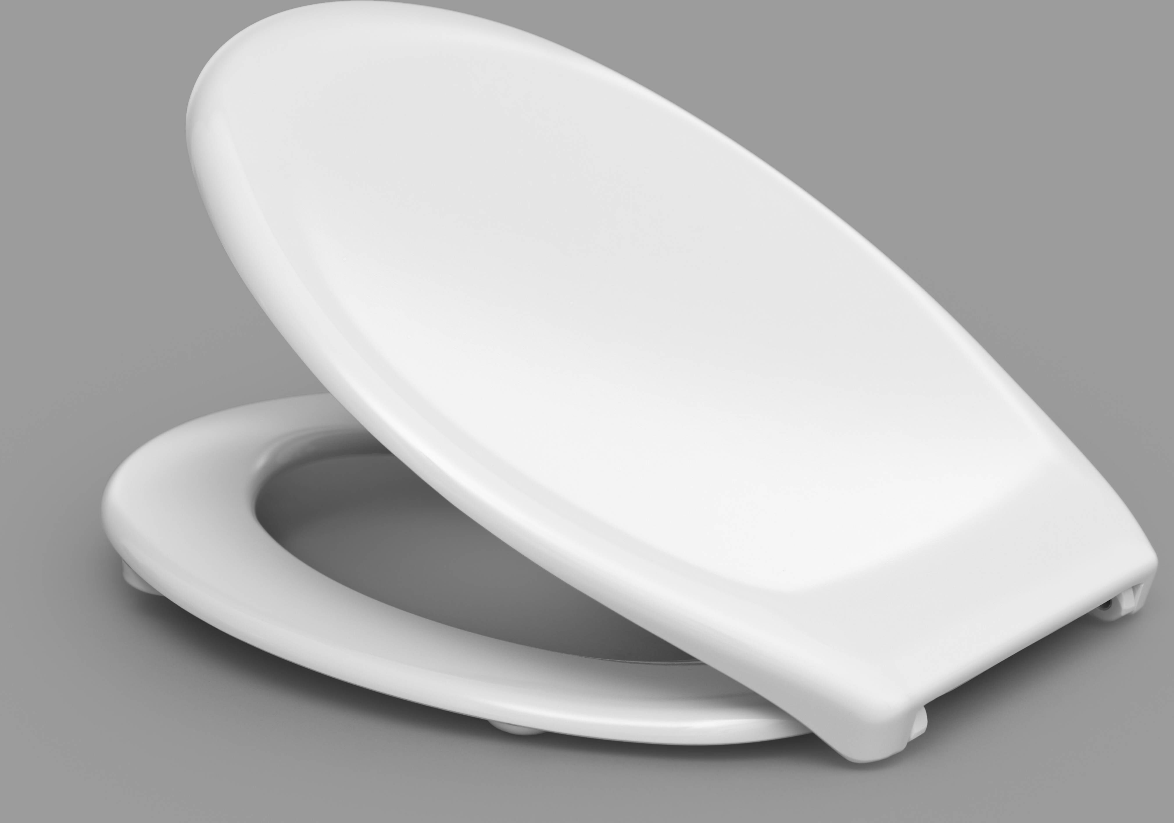 Haro Haromed base WC 531710 blanc, charnières Inox , SolidFix, excentrique