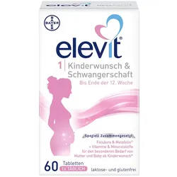 ELEVIT 1 Kinderwunsch & Schwangerschaft Tabletten 65 g
