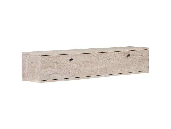 TV-Möbel Georis Travertin Holzwerkstoff B 140 cm