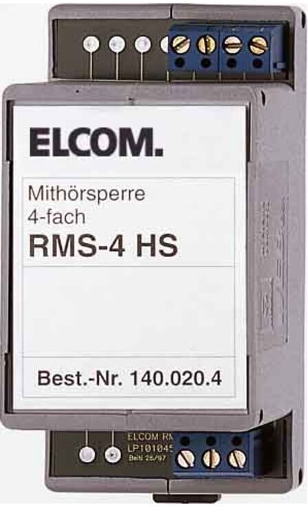 Elcom Mithörsperre für 10 Teilnehmer RMS-10 HS (1400210)